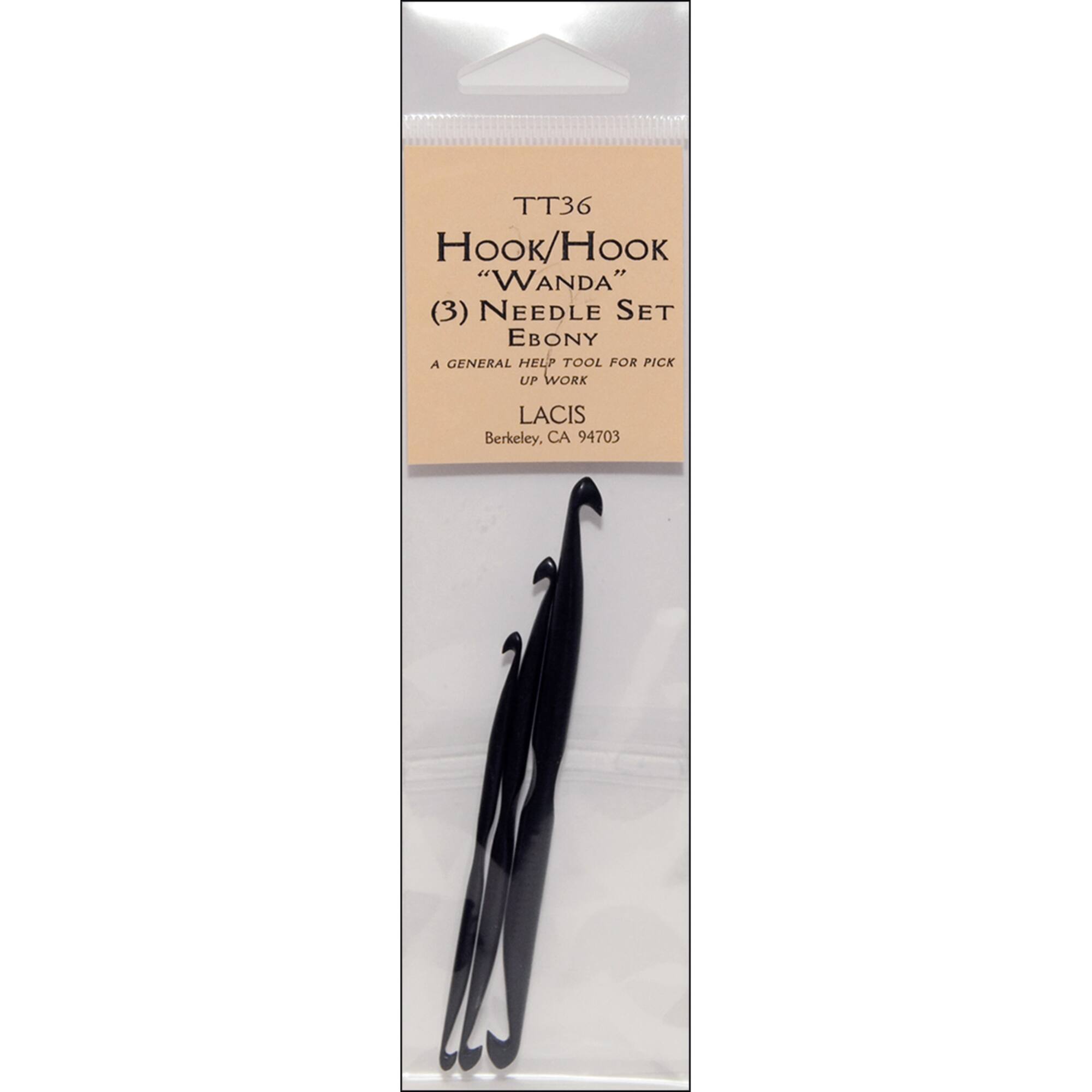 Lacis Double-Ended Crochet Hook Set